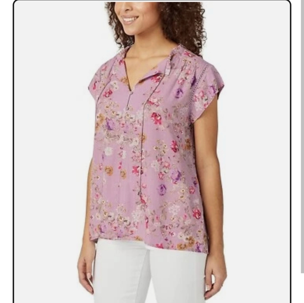 Buffalo Blouse-Soft Flowy